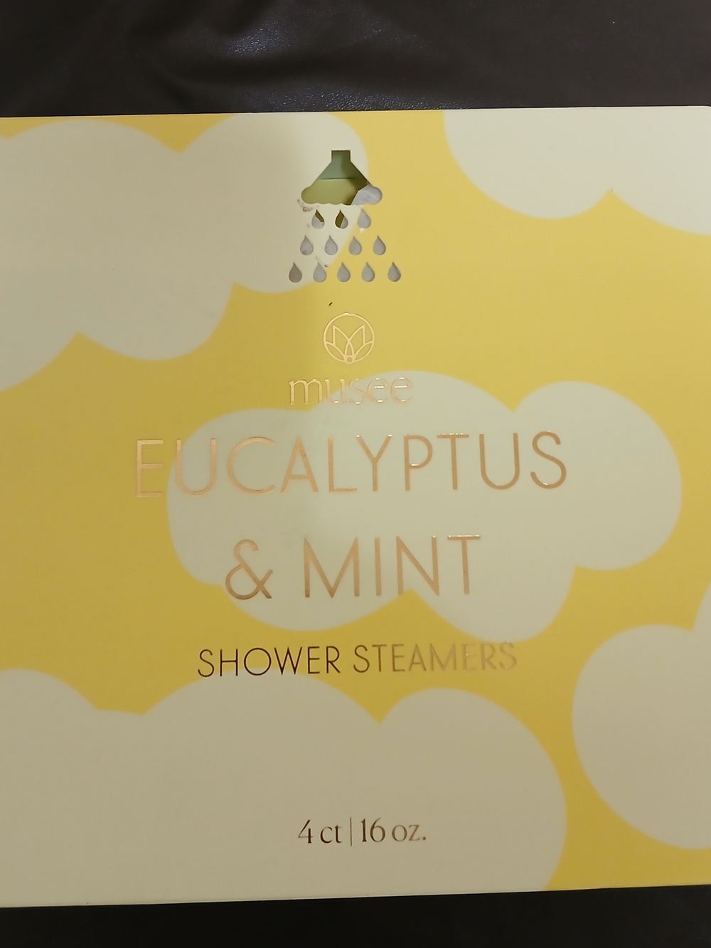 Muse Eucalyptus & Mint Shower Steamers - Yellow